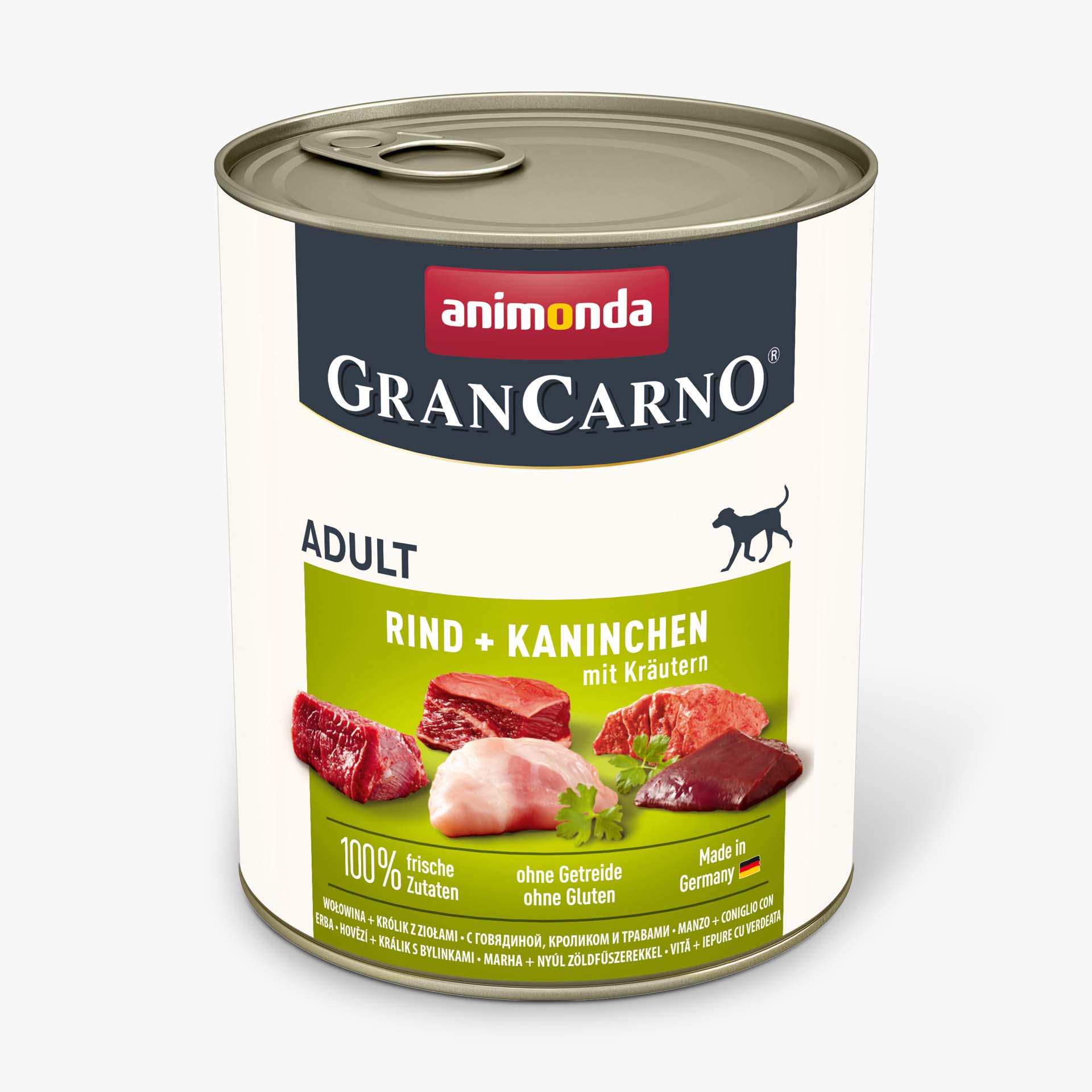 GranCarno Adult Rind + Kaninchen mit Kräutern